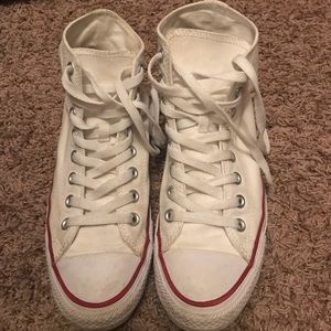 White high top converse